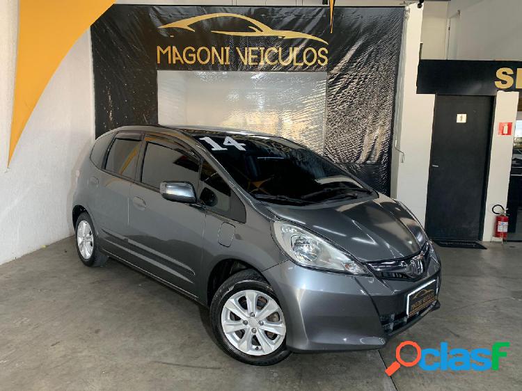 HONDA FIT LX 1.4 1.4 FLEX 8V16V 5P AUT. CINZA 2014 1.4 FLEX