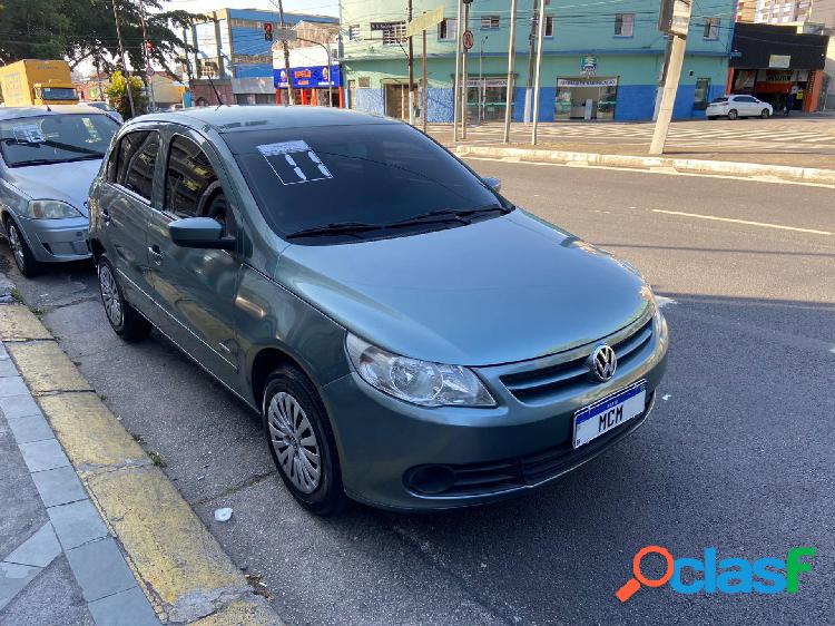 VOLKSWAGEN GOL (NOVO) 1.0 MI TOTAL FLEX 8V 4P VERDE 2011 1.0