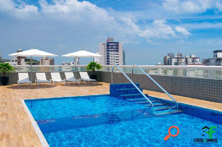 APARTAMENTO NOVO 2 DORMITÓRIOS 1 SUÍTE LADO PRAIA À VISTA