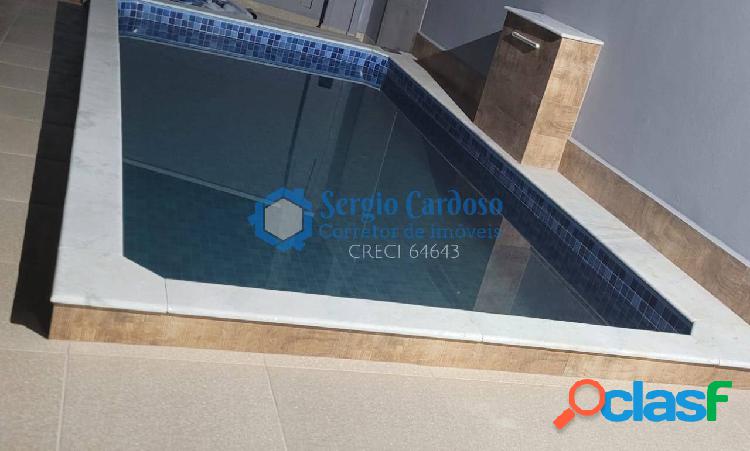 CASA COM PISCINA E AREA GOURMET 500M DO MAR ITANHAEM SP