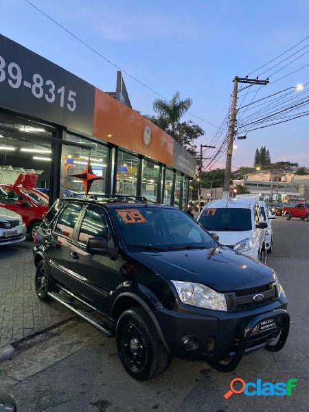 FORD ECOSPORT XLS 1.6 1.6 FLEX 8V 5P PRETO 2009 1.6 FLEX