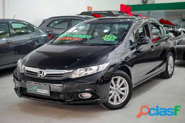 HONDA CIVIC SEDAN LXS 1.81.8 FLEX 16V AUT. 4P PRETO 2014 1.8
