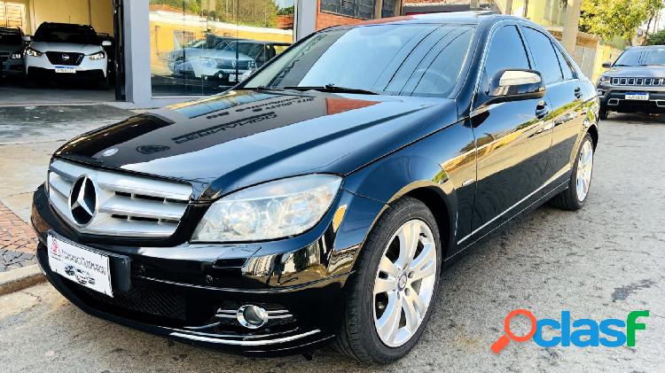 MERCEDES-BENZ C-200 KOMPRESSOR AVANT.1.8 16V AUT PRETO 2008