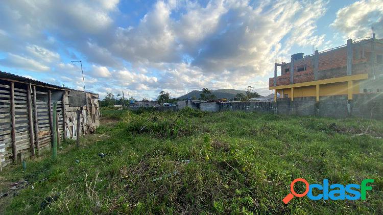 TERRENO 255M² LADO PISTA ESCRITURADO ITAGUAÍ MONGAGUÁ