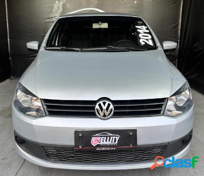 VOLKSWAGEN FOX 1.6 MI TOTAL FLEX 8V 5P PRATA 2014 1.6 FLEX