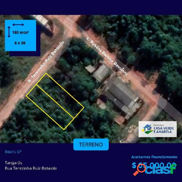 2 lotes com 180m² no Tangarás