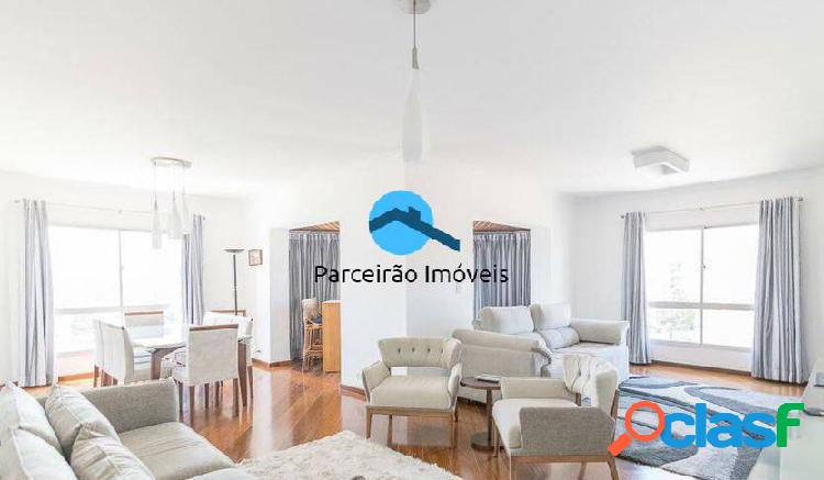 Apartamento de 180m² com 4 Dorm sendo 3 suítes 3 vagas