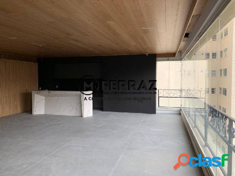 Apartamento sofisticado de 287m², 3 suítes + home theater