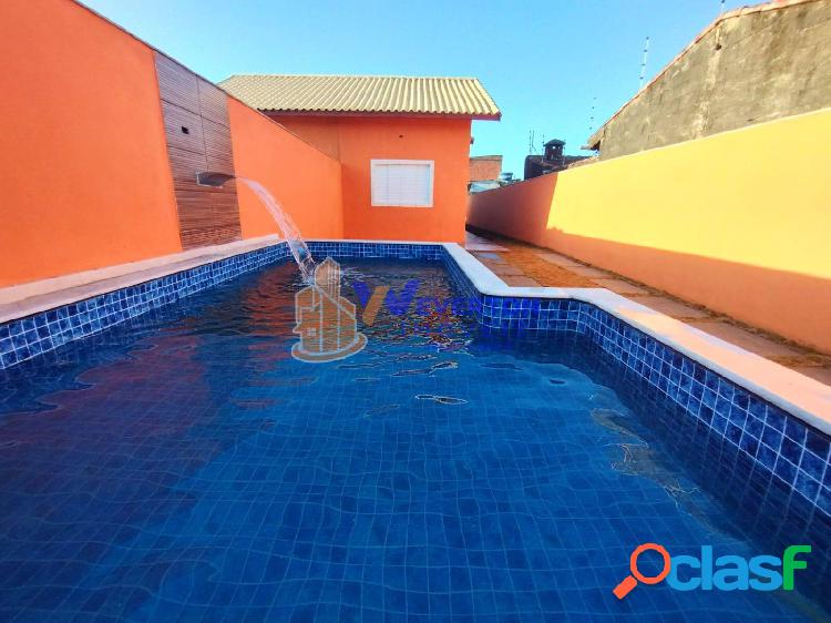 Casa 2dorm. (1suíte) com piscina R$ 279.000,00 em Itanhaém