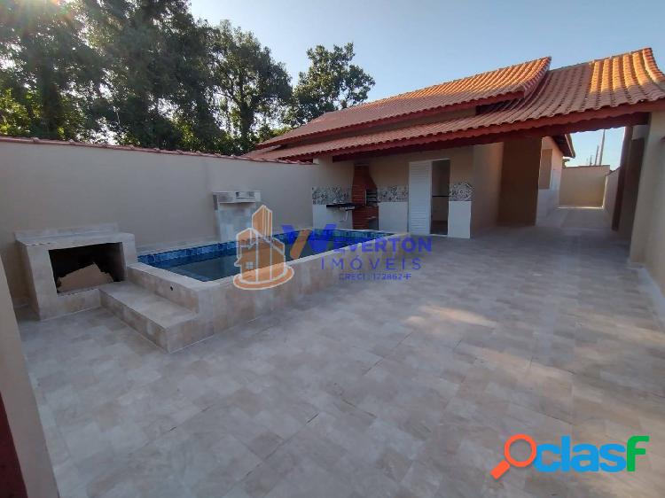 Casa 2dorm. (1suíte) com piscina R$319.900,00 em Itanhaén