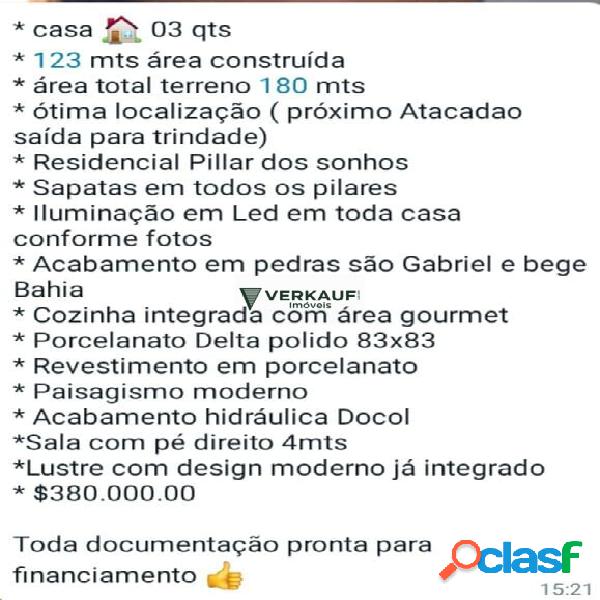 Casa à venda no bairro Jardim Real - Goiânia/GO