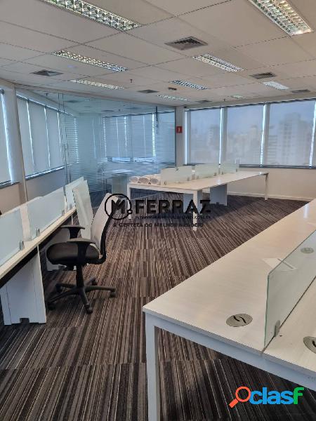 Conjunto comercial para alugar de 260m² na Av. Faria Lima