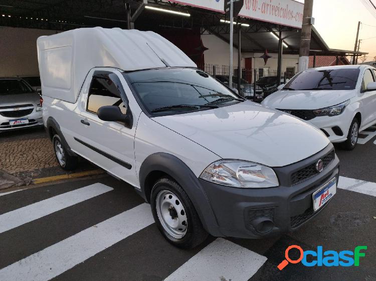 FIAT STRADA WORKING HARD 1.4 FIRE FLEX 8V CS BRANCO 2020 1.4