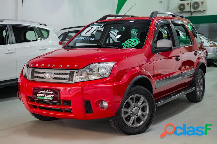 FORD ECOSPORT XLT FREESTYLE 1.6 FLEX 8V 5P VERMELHO 2011 1.6