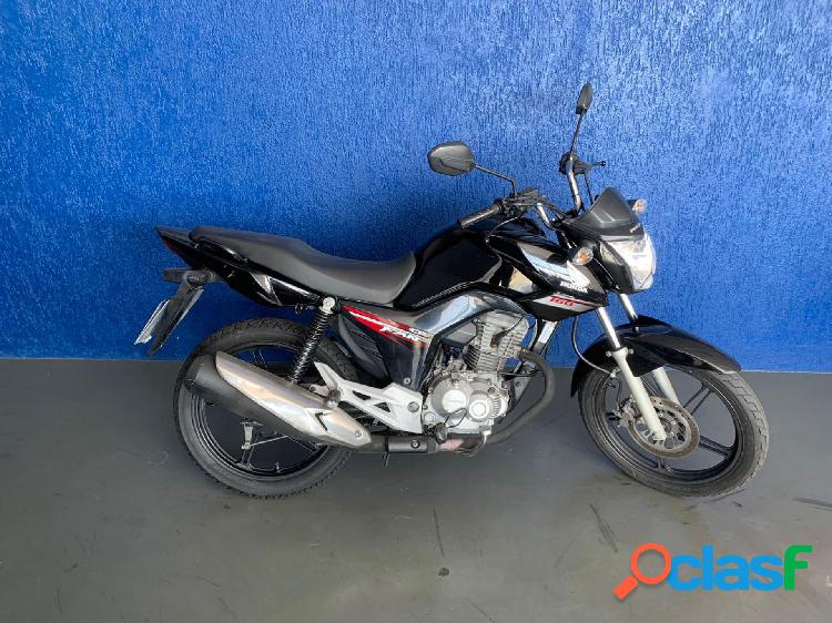 HONDA CG 160 FAN FLEX PRETO 2017 160 FLEX