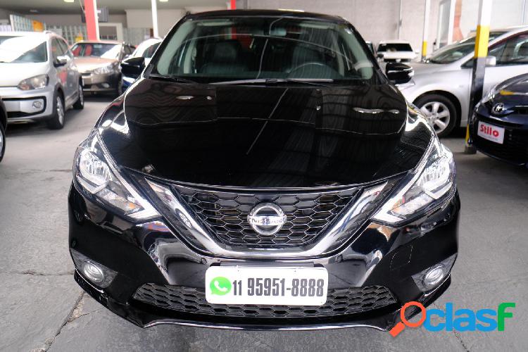 NISSAN SENTRA SV 2.0 FLEXSTART 16V AUT. PRETO 2018 2.0 FLEX