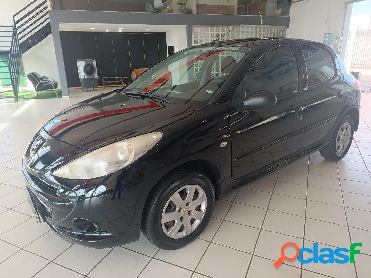 PEUGEOT 207 XR 1.4 FLEX 8V 5P PRETO 2012 1.4 FLEX