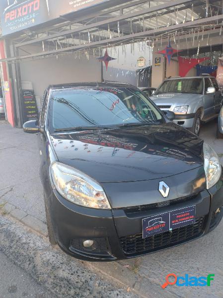 RENAULT SANDERO EXPRESSION HI-FLEX 1.0 16V 5P PRETO 2013 1.0