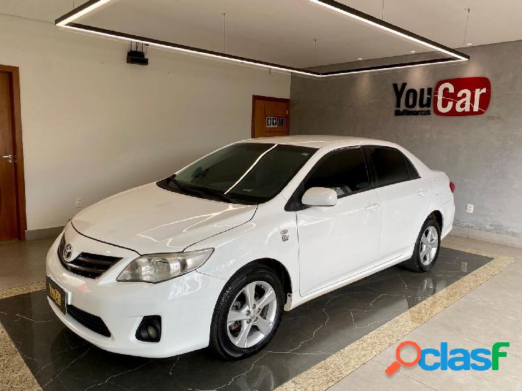 TOYOTA COROLLA GLI 1.8 FLEX 16V AUT. BRANCO 2013 1.8 FLEX