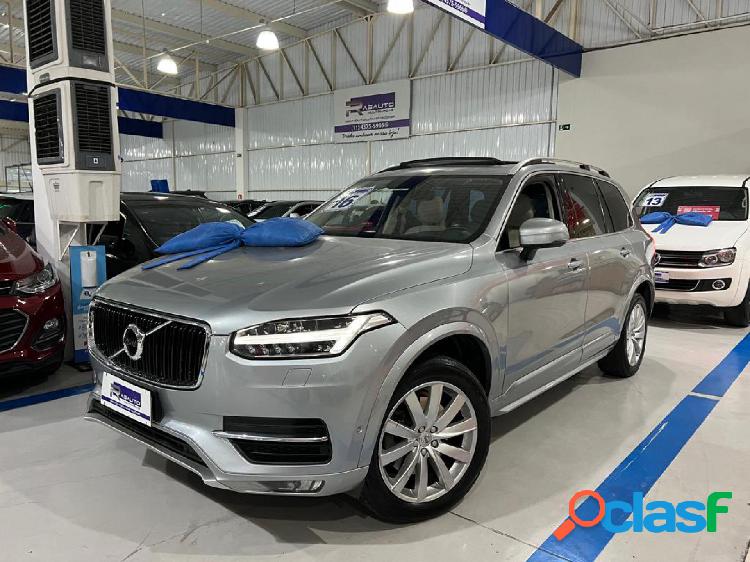 VOLVO XC90 T6 MOMENTUM PRATA 2016 2.0 GASOLINA