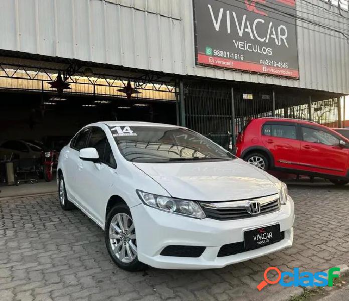 HONDA CIVIC SEDAN LXS 1.81.8 FLEX 16V AUT. 4P BRANCO 2014