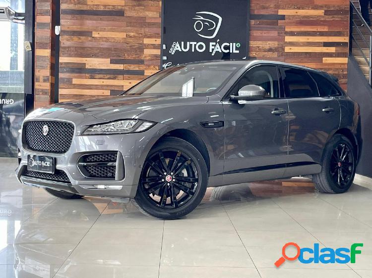 JAGUAR F-PACE 3.0 R-SPORT 340CV AUT. CINZA 2017 3.0 GASOLINA