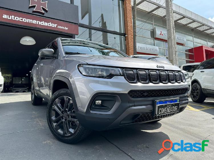 JEEP COMPASS TD 350 80 ANOS 2.0 4X4 DIE. AUT. PRATA 2022 2.0