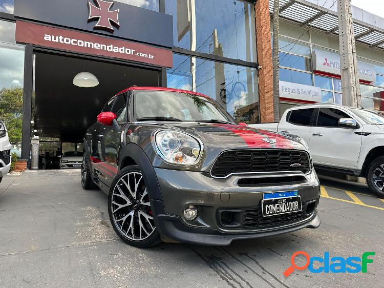 MINI COOPER COUNTRY. JOHN WORKS ALL4 1.6 AUT. CINZA 2014 1.6