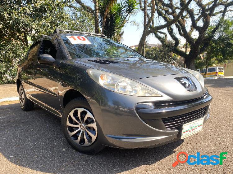 PEUGEOT 207 XR 1.4 FLEX 8V 5P CINZA 2010 1.4 FLEX