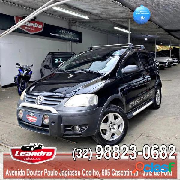 VOLKSWAGEN CROSSFOX 1.6 MI TOTAL FLEX 8V 5P PRETO 2005 1.6