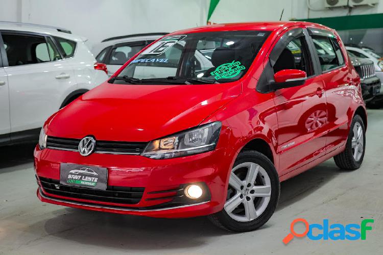 VOLKSWAGEN FOX COMFORTLINE 1.6 FLEX 8V 5P VERMELHO 2016 1.6