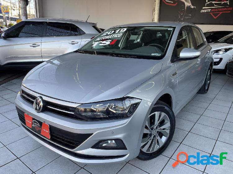 VOLKSWAGEN POLO COMFORT. 200 TSI 1.0 FLEX 12V AUT. PRATA