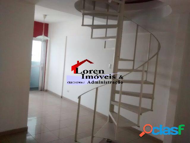 Apartamento Duplex 1 dormitório frente a praia!