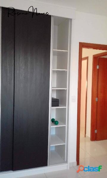 Apartamento totalmente mobiliado 3 dorm 1 suíte e Varanda