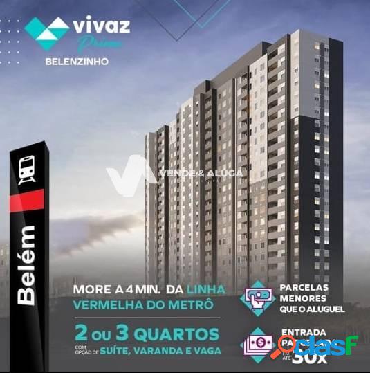 Apto 2dorm. 34m² a 4 min. da estação Belém do Metrô