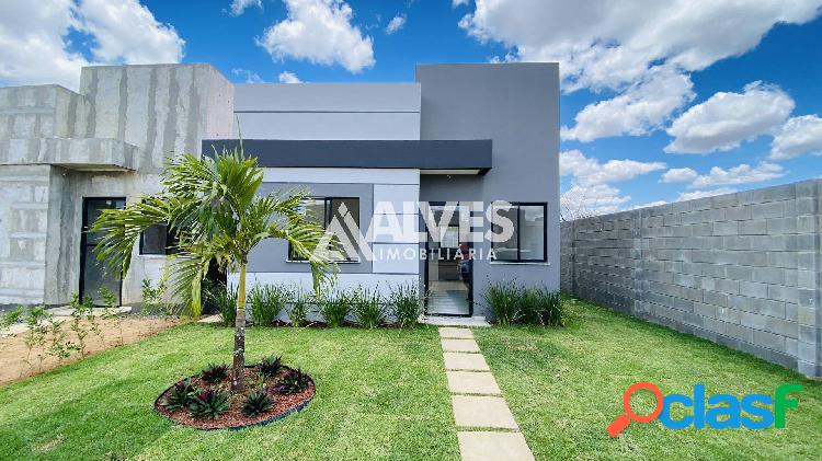 CASA COM 2 QUARTOS NO BAIRRO SIM