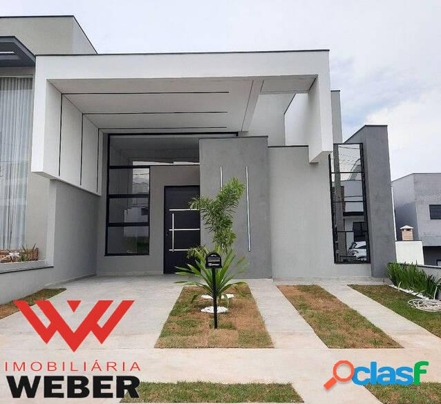 Casa com 160m² no Condomínio Terras de São Francisco