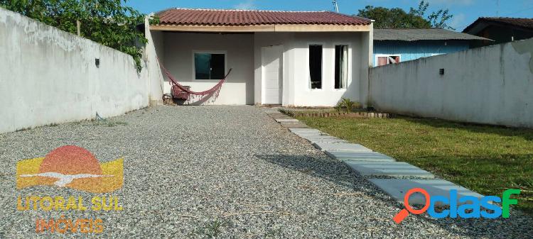 Casa sozinha no quintal à venda em Guaratuba - PR