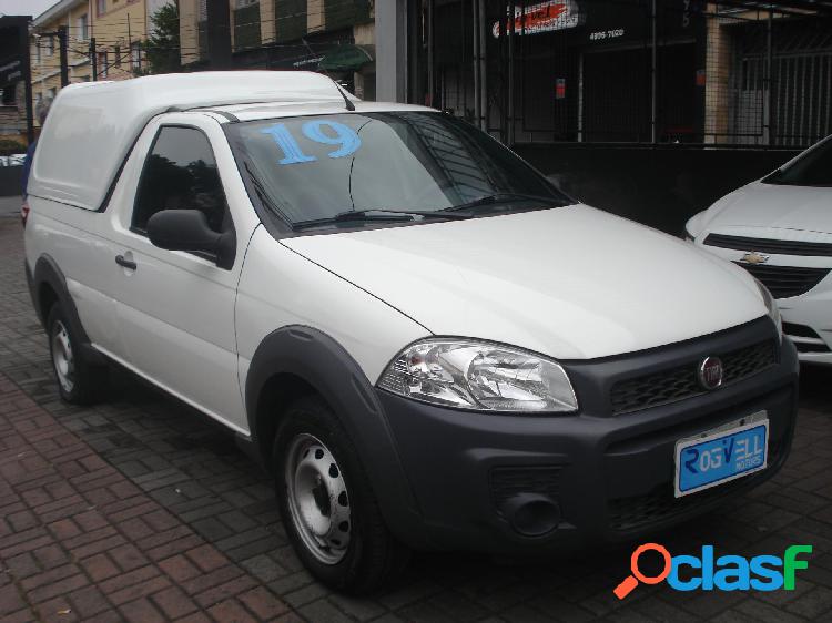 FIAT STRADA WORKING HARD 1.4 FIRE FLEX 8V CS BRANCO 2019 1.4