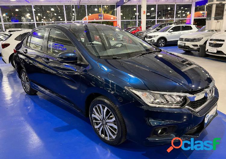 HONDA CITY SEDAN EXL 1.5 FLEX 16V 4P AUT. AZUL 2019 1.5 FLEX