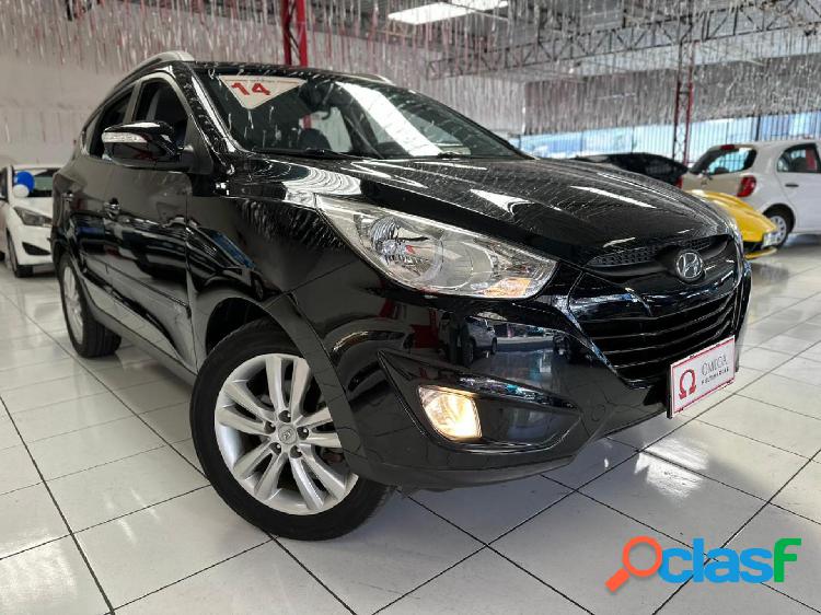 HYUNDAI IX35 GLS 2.0 16V 2WD FLEX AUT. PRETO 2014 2.0 FLEX