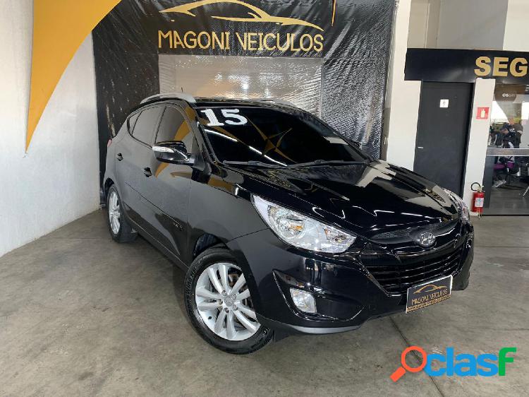 HYUNDAI IX35 GLS 2.0 16V 2WD FLEX AUT. PRETO 2015 2.0 FLEX