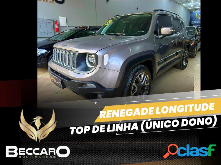 JEEP RENEGADE LONGITUDE 1.8 4X2 FLEX 16V AUT. CINZA 2020 1.8