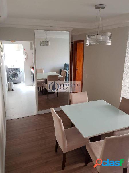 Lindo Apartamento com 2 dormitórios, 1 vaga, Jardim Santo
