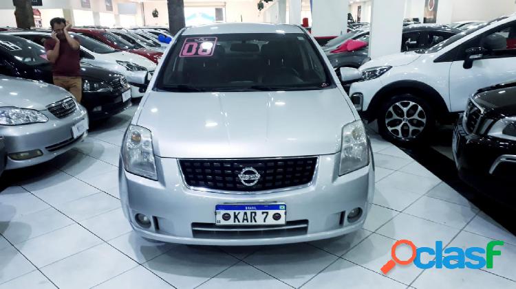 NISSAN SENTRA S 2.0 2.0 FLEX FUEL 16V AUT. PRATA 2008 2.0