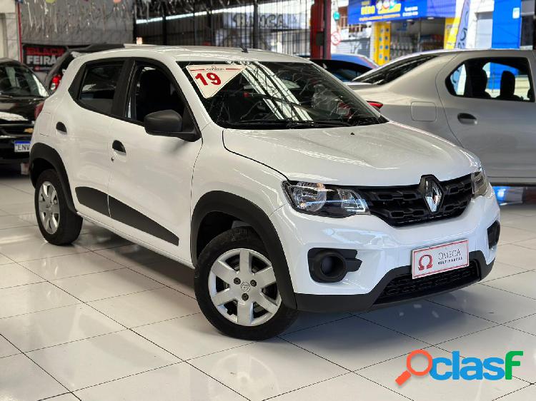 RENAULT KWID ZEN 1.0 FLEX 12V 5P MEC. BRANCO 2019 1.0 FLEX