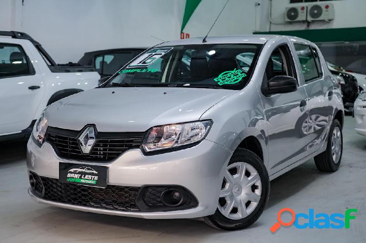 RENAULT SANDERO AUTH. PLUS HI-POWER 1.0 16V 5P PRATA 2016