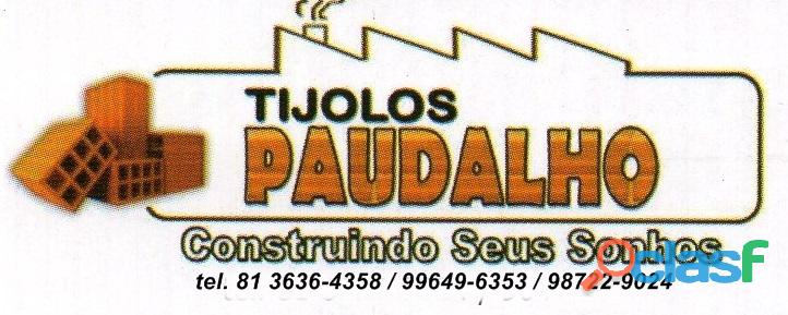 SUPER PROMOÇÃO DE TIJOLOS PARA MORENO PE 81 3636 4358