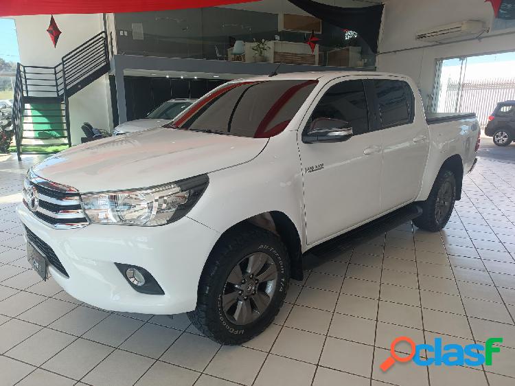 TOYOTA HILUX CD SRV 4X4 2.8 TDI DIESEL AUT. BRANCO 2017 2.8