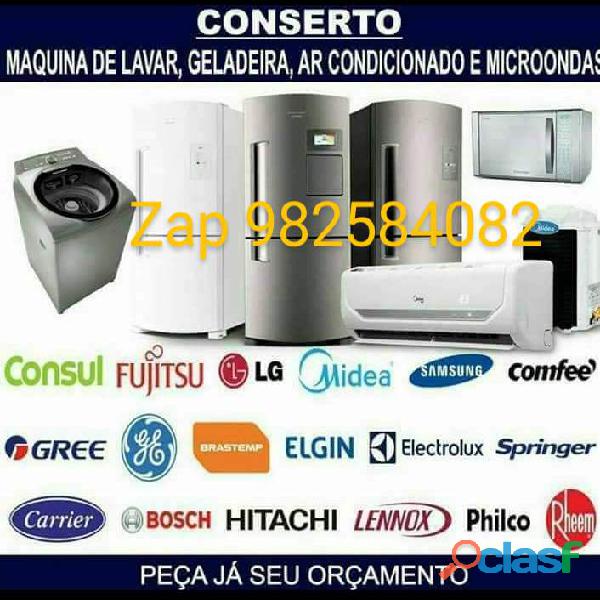 consertos de geladeiras e maquinas de